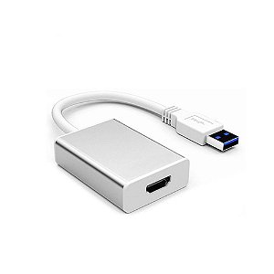 Conversor USB x HDMI 1080P Branco