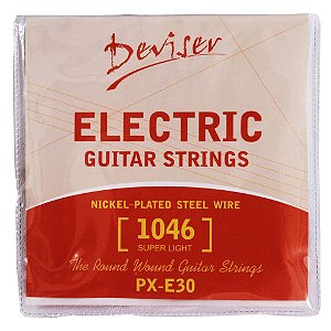 Encordoamento para Guitarra Deviser PX-E30 0.10