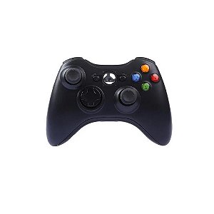 Controle Xbox 360 Altomex ALTO-360W sem Fio Preto