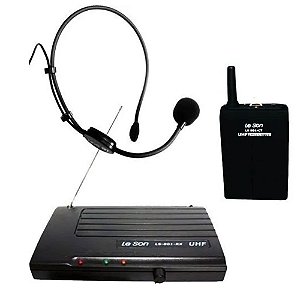Microfone sem fio Leson LS901 UHF Headset