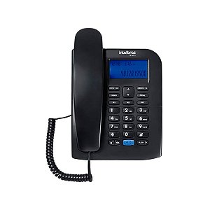 Telefone Intelbras TC60 ID com Fio Preto