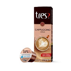 Cápsula Cappuccino Avelã Três Corações