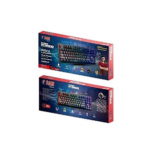 Teclado Gamer Mecânico ELG Flakes Battle FLKT001