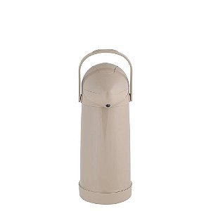 Garrafa Térmica de Pressão Nobile Mor 1L Bege