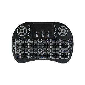 Mini Teclado Knup KP-2048 com Led Preto