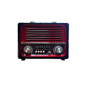 Rádio Lelong LE-642 AM/FM 3W Vermelho