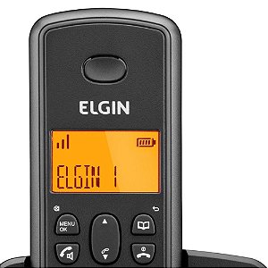 Telefone Elgin TSF-8001 sem Fio com ID Preto