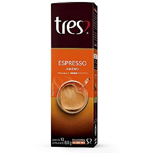 Cápsula Café Espresso Ameno Três Corações