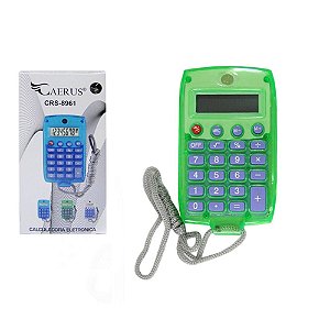 Calculadora Caerus CRS-8961 5 Dígitos Verde