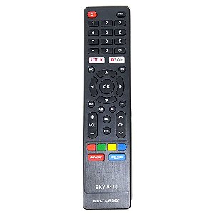 Controle Remoto para TV Multilaser SKY SKY-9140