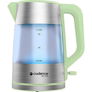 Chaleira Elétrica Cadence CEL309 127V 1,7L Verde
