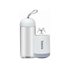 Mini Liquidificador Portátil Tomate MAZ-007 Branco