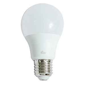 Lâmpada Led Kian Classic Bivolt 3.000K 9W Branca Quente