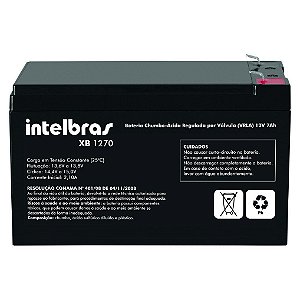 Bateria Selada VRLA XB1270 12V 7,0AH Intelbras