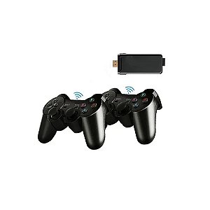 Vídeo Game Retrô LH-7 X2 GD10 com 2 Controles 30000 Jogos