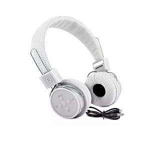 Headphone Bluetooth Knup KP-367 Branco