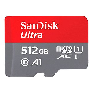 Cartão Memória Micro SD Sandisk SDSQUAC 512GB