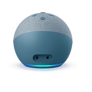 Amazon Alexa Echo Dot 5º Geração com Relógio Azul