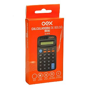 Calculadora OEX CL210 8 Dígitos Preto