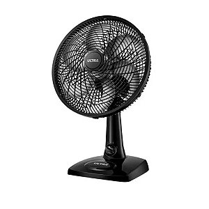 Ventilador Mesa Ultra V-30 30CM 6 Pás 127V Preto