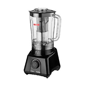 Liquidificador Multi LQ1001 2,6L 127V 1000W Preto