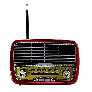Rádio Portátil Idea ID-4035U AM/FM/SW 5W Vermelho