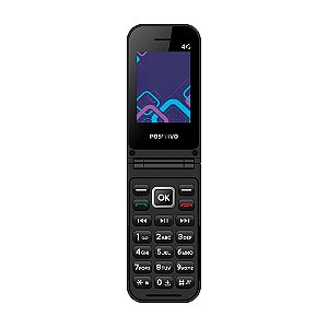 Celular Positivo Flip Dual Chip P51 4G Preto