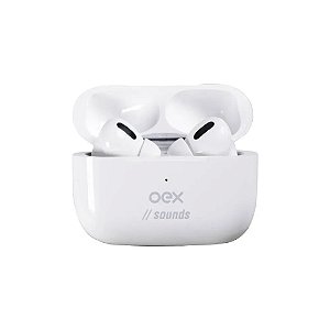 Fone Ouvido Oex Freedom TWS-40 Bluetooth Branco