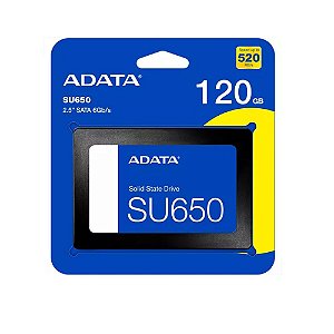 Memória SSD Adata ASU650SS 120GB 2,5"