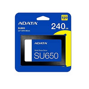 Memória SSD Adata ASU650SS 240GB 2,5"