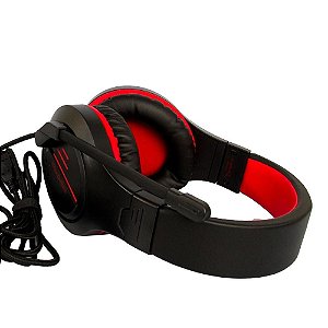 Headset Gamer TecDrive PX-10 Vermelho