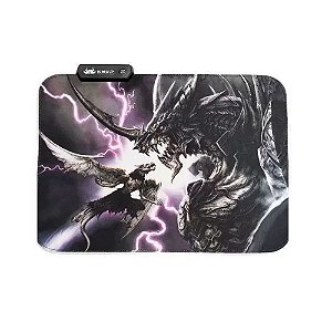 Mouse Pad Gamer RGB Knup KP-S012 Dragão