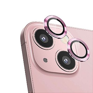 Película Hprime Câmera Iphone 15/15 Plus Pink