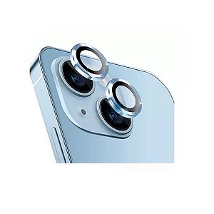 Película Hprime Câmera Iphone 15/15 Plus Azul