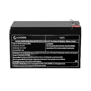 Bateria Selada Garen GAB71 12V