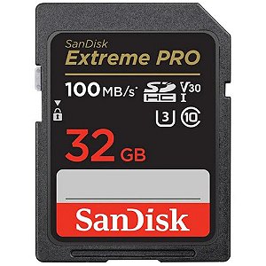 Cartão Memória SD Sandisk SDSDXXO Extreme Pro 32GB