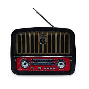 Rádio Portátil Kapbom KA-8808 FM/AM/SW 3W Bege