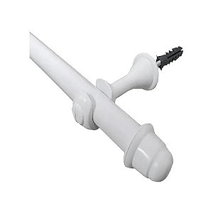 Varão Cortina Fino Renovo 1,5MT Branco