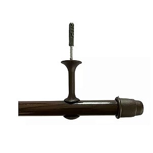 Varão Cortina Fino Renovo 3MT Tabaco