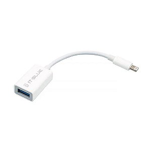 Cabo OTG x Lightning It-Blue LE-0158 Branco