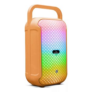 Caixa Som Bluetooth Grasep D-S3210 Laranja