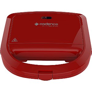 Sanduicheira e Grill Cadence SAN261 127V 750W Vermelho