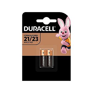 Pilha Alcalina A23 MN21 21/23 12V Duracell com 2