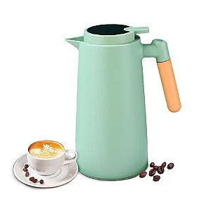 Garrafa Térmica Dolce Home D1332 Visor Temperatura 1L Verde