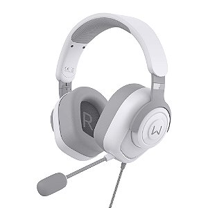 Headset Gamer Multilaser Warrior Huginn PH700 Branco