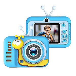 Mini Câmera Digital Infantil LG-X159 Azul