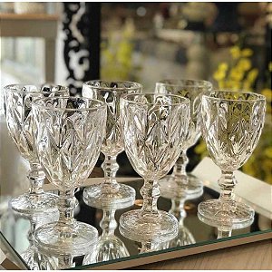 Jogo Taças Original Diamante 260ML 6 Peças