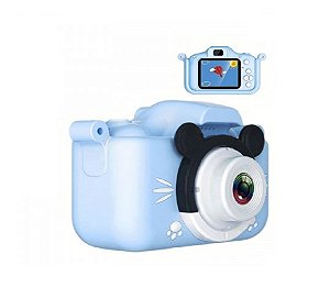 Mini Câmera Digital Infantil XC-X2P Azul
