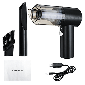 Mini Aspirador Pó Portátil Recarregável LG-236