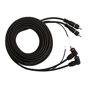 Cabo 2 RCA x 2 RCA L Automotivo Storm com Terra CBRC0005 5MT